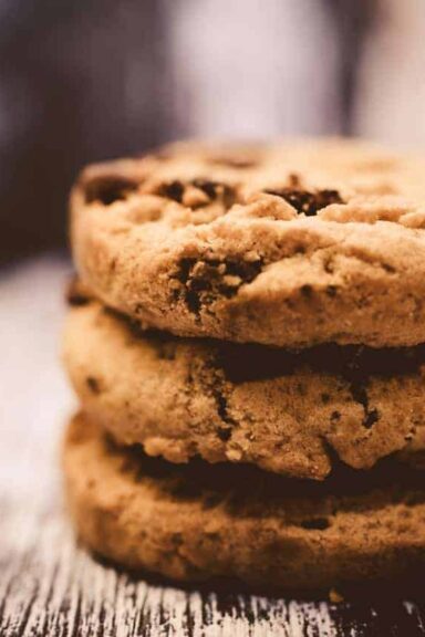 Cookies med chokolade