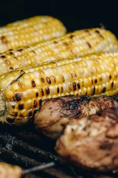 Grillede majskolber