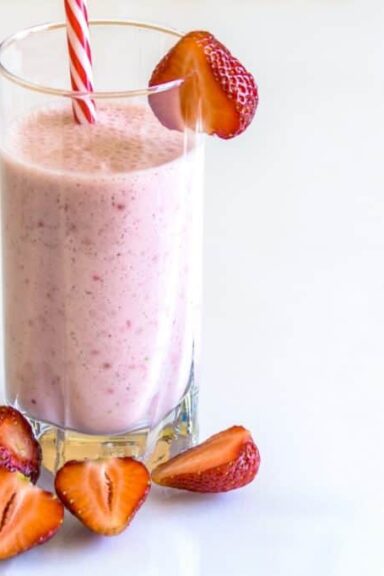 Jordbærmilkshake