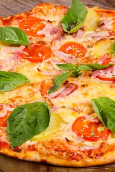 Kartoffelpizza opskrift