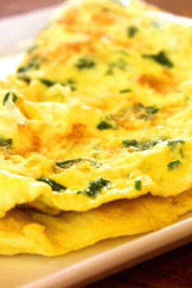 Omelet opskrift