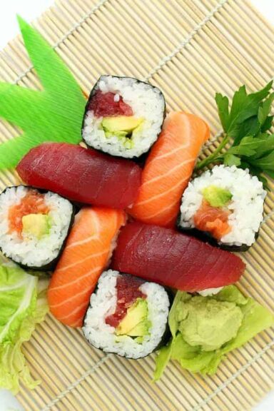 hjemmelavet sushi opskrift
