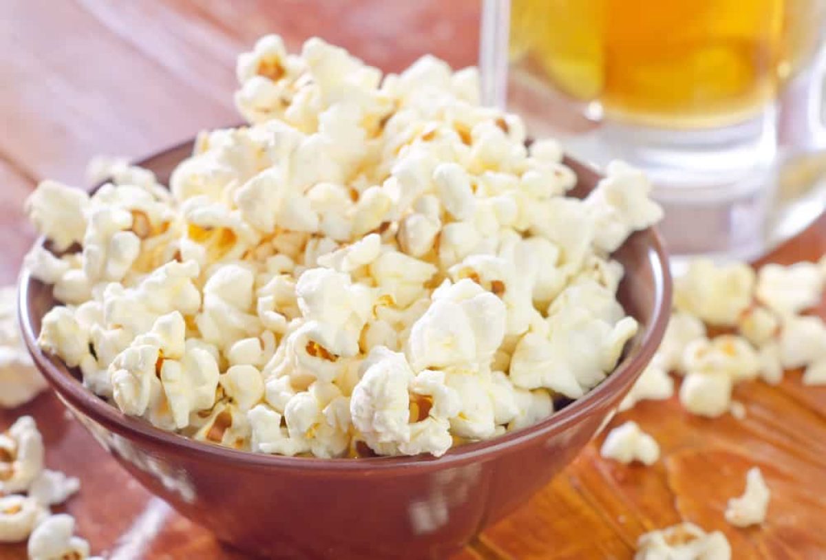 Hjemmelavede Popcorn