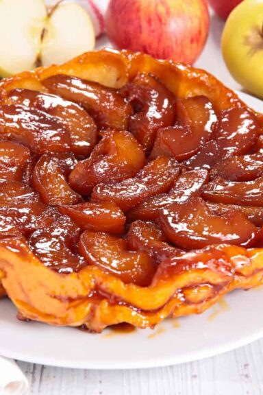 Tarte Tatin - Fransk æbletærte