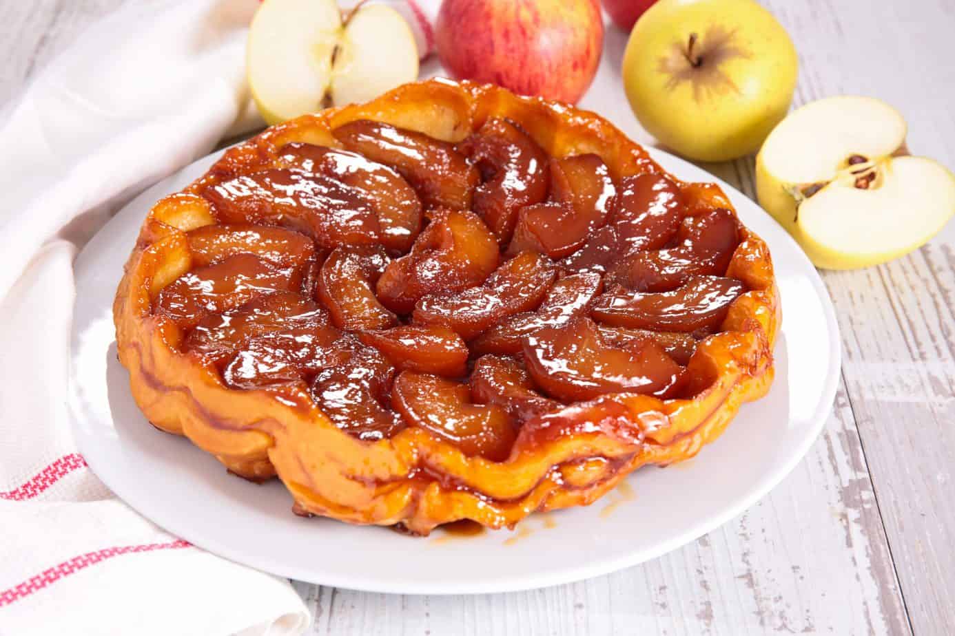 Tarte Tatin - Fransk æbletærte