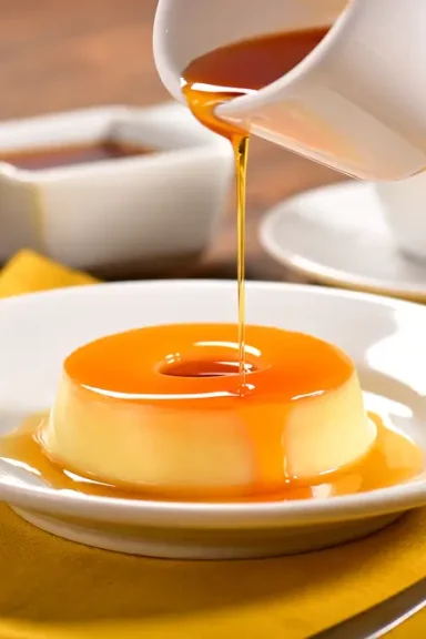Flan med karamel