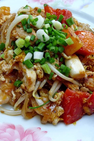 Pad Thai med Kylling