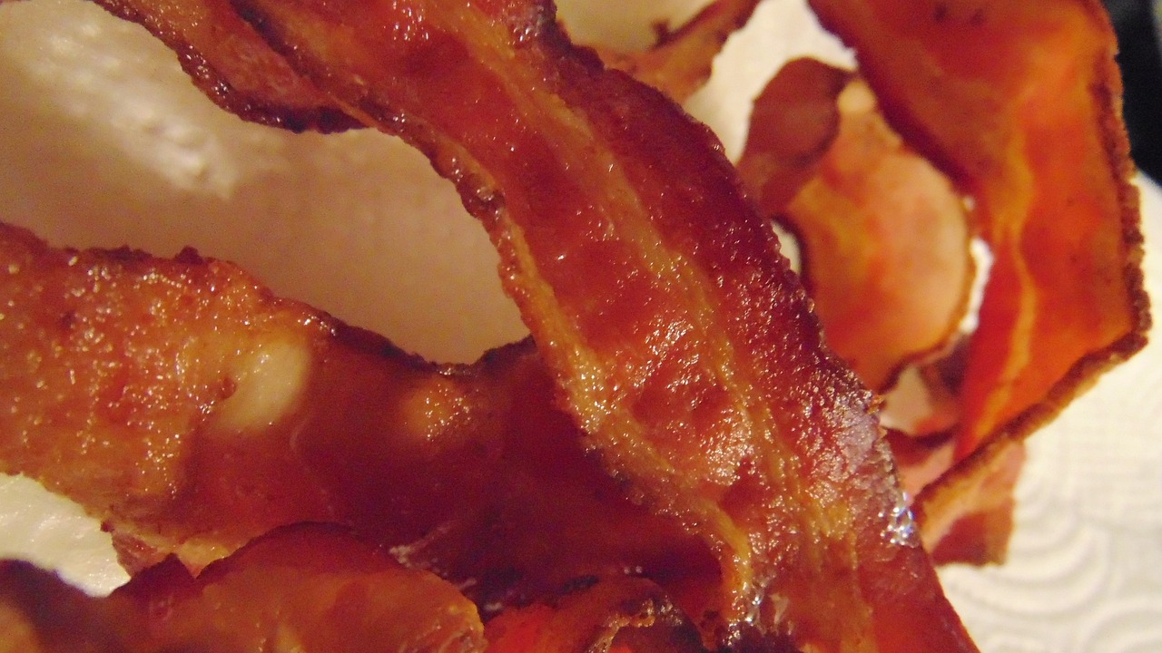 Bacon i Airfryer