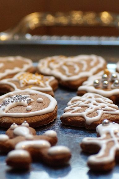 Peberkager og julesmåkager med Glasur